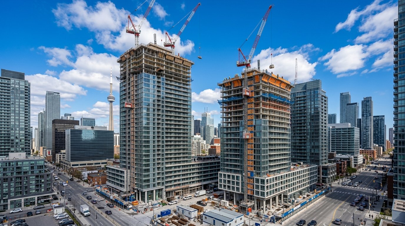 Real Estate Construction Skyline